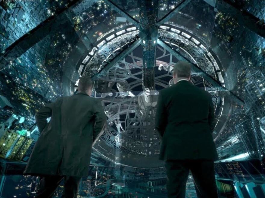 A scene from<em> The Expanse, </em>which<em> </em>takes place 200 years in the future when humanity has settled Mars, the asteroid belt and the moons of the giant planets.