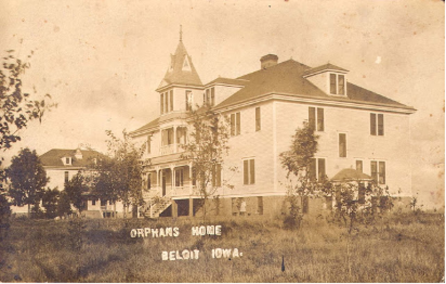 The Norwegian Lutheran Children's Home, Beloit, Iowa, was home to 175 kids, their only home.