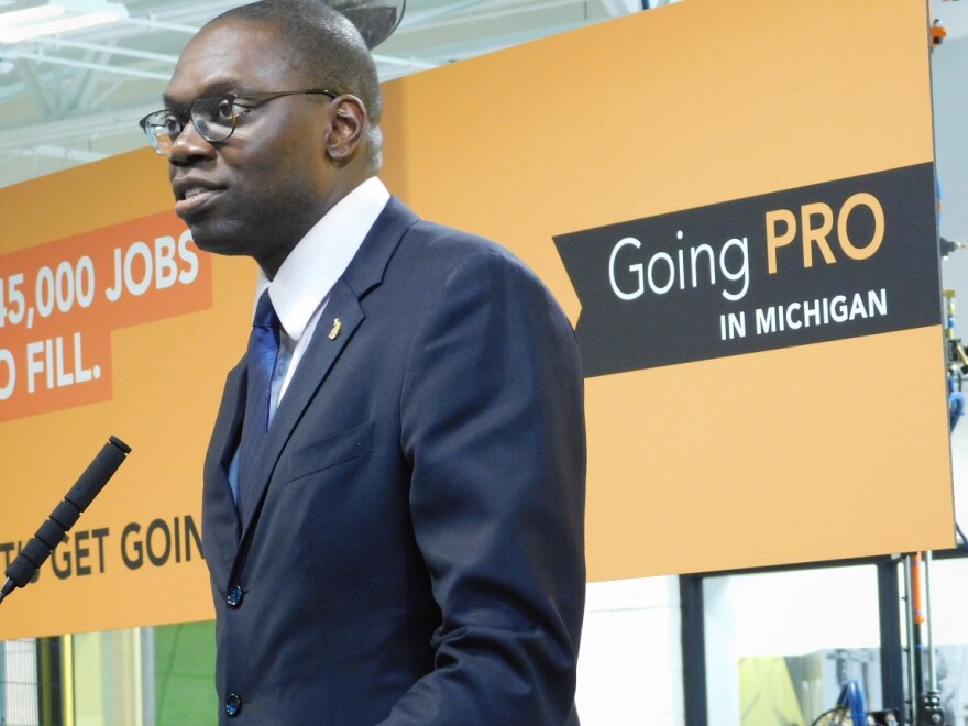 Lt. Gov. Garlin Gilchrist (D-MI) discusses the Going Pro campaign.