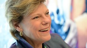 A close-up photo of Cokie Roberts.