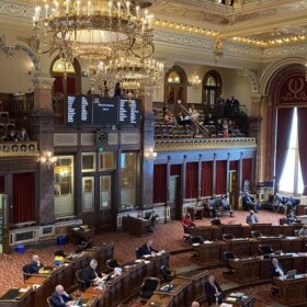 The Iowa Legislature in Des Moines (Iowa Public Radio)