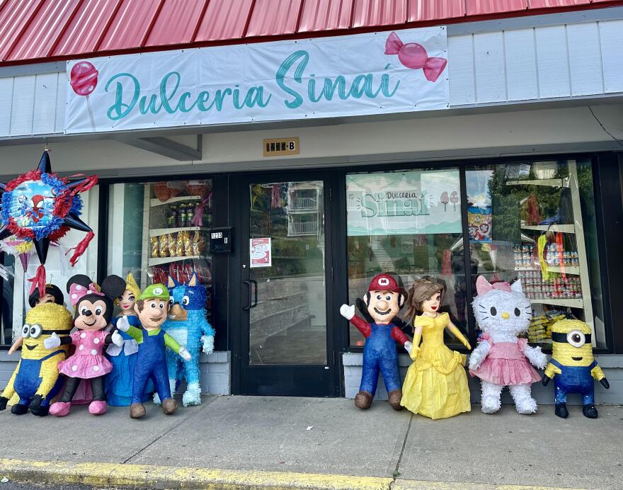 Lucy Angle selected this storefront for her party shop last year, before the Trump Administration’s immigration crackdown, when Central Avenue was busier