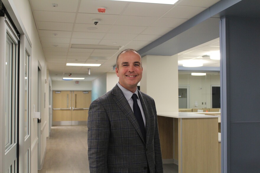 Citizens Memorial Hospital CEO Michael Calhoun on February 17, 2026.