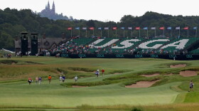 A general view of the course during a practice round prior to the 2017 U.S. Open at Erin Hills on June 14, 2017, in Hartford, Wisc. (Streeter Lecka/Getty Images)