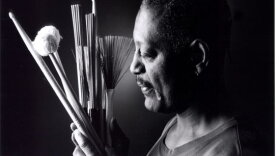 Composer and percussionist Victor Lewis