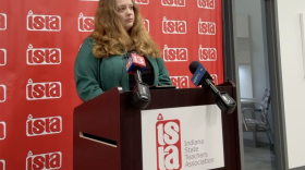 ISTA Vice President Jennifer Smith-Margraf said ISTA wants Indiana lawmakers to prioritize public school funding, teacher retention and early childhood education during the next legislative session. (Courtesy of ISTA)