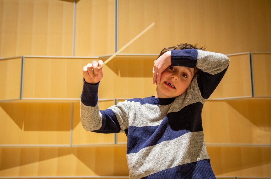 An aspiring young conductor realizes just how challenging it can be to lead an ensemble