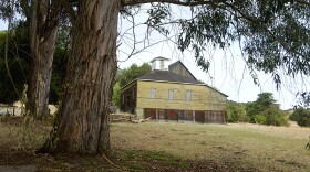 Buildings at Olompali State Historic Park in Novato, California.