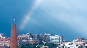 The Phoenix Shot Tower, which stands 215 feet 9 inches tall, was the tallest building in the United States when it was constructed in 1828.