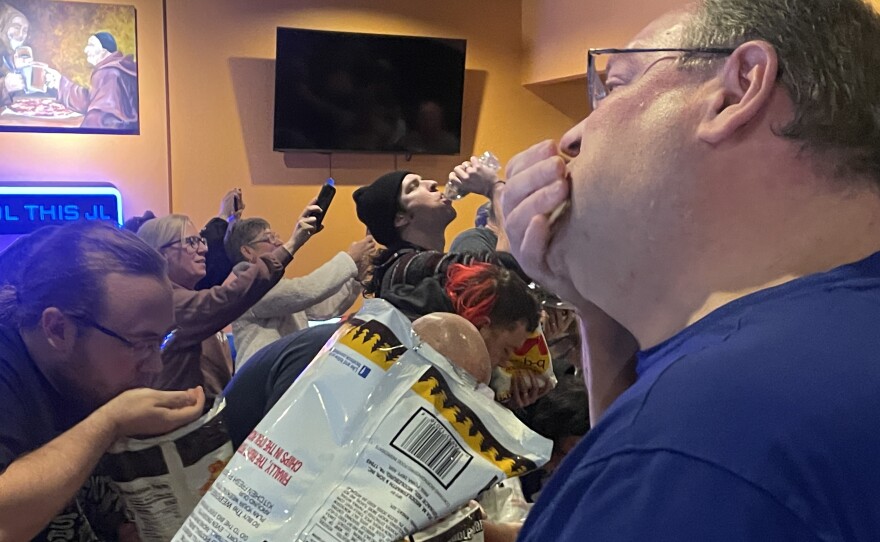 Bill Beggs, seen here during the 2025 contest, won second place in 2024.