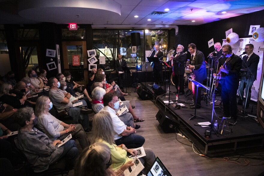 Watkins & the Rapiers perform Singing Serling at the Rochester Music Hall of Fame on Sept. 22, 2021 as part of the Rochester Fringe Festival.