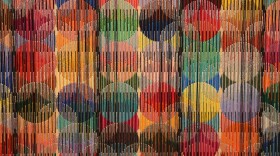 Details from the "Nordic Echoes" exhibit on display at the South Dakota Art Museum.