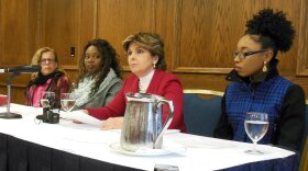 High-profile civil rights attorney Gloria Allred explained the details of her clients’ case at a press conference Tuesday.