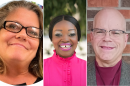 From left: Carrie Davis, Meeka Owens and Jonathan Pearson.