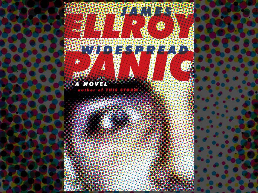 Book cover for "Widespread Panic" by James Ellroy