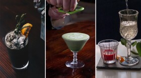 (From left) The Burnt Lemonade, Parisian and Meowy Jane from Discourse Coffee.