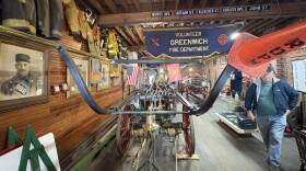 The Rough & Ready fire station features decades of firefighting memorabilia and working engines