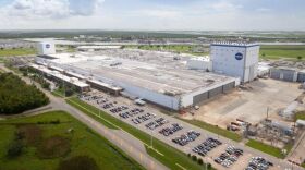 An aerial view of NASA’s Michoud Assembly Facility (MAF) in New Orleans, Louisiana.