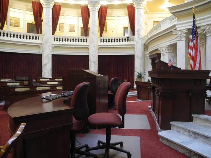 Ada County Statehouse Capitol Building Senate Chambers