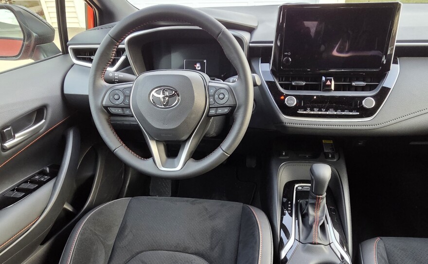 2026 Toyota Corolla Hatchback FX dashboard