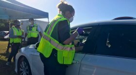 Manatee County is currently vaccinating people 65 and older by appointment at a drive-through located at Bennett Park in Bradenton.