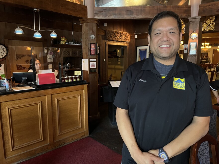 Derek Phoungphol is the owner of The King and I, a Thai restaurant on North MLK Drive.