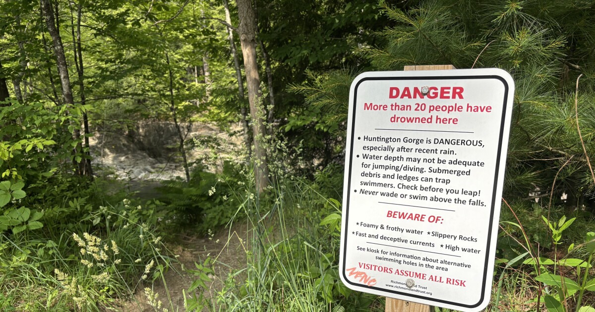 Summer swimming hole safety