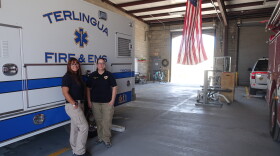 Paramedic Alexandria Hollenbeck and Terlingua Fire and EMS Chief Susan Martin are involved in the first community paramedicine program in rural Terlingua, Texas.