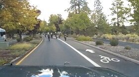 Police say a group of about 30 teens were riding reckless in and around the
