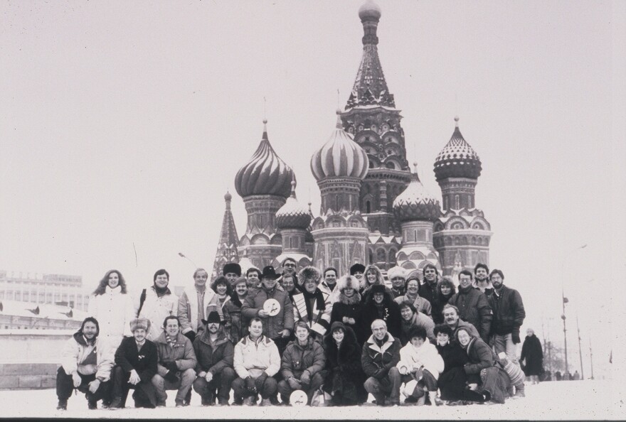 Performers and Crew in Moscow