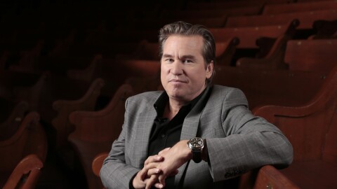 Val Kilmer poses for a portrait, Jan. 9, 2014, in Nashville, Tennessee.