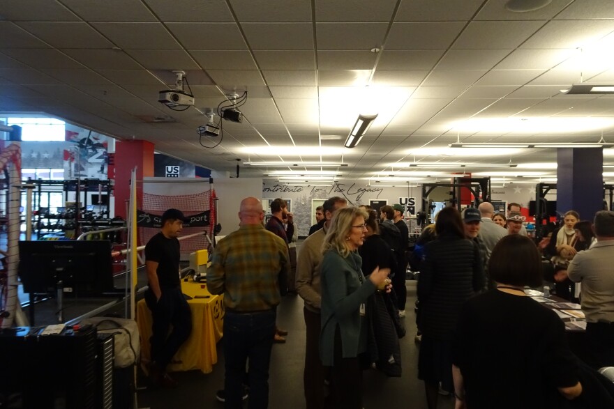 The conference gathered entrepreneurs in the climate innovation space, investors, snow sports leaders, and climate researchers.