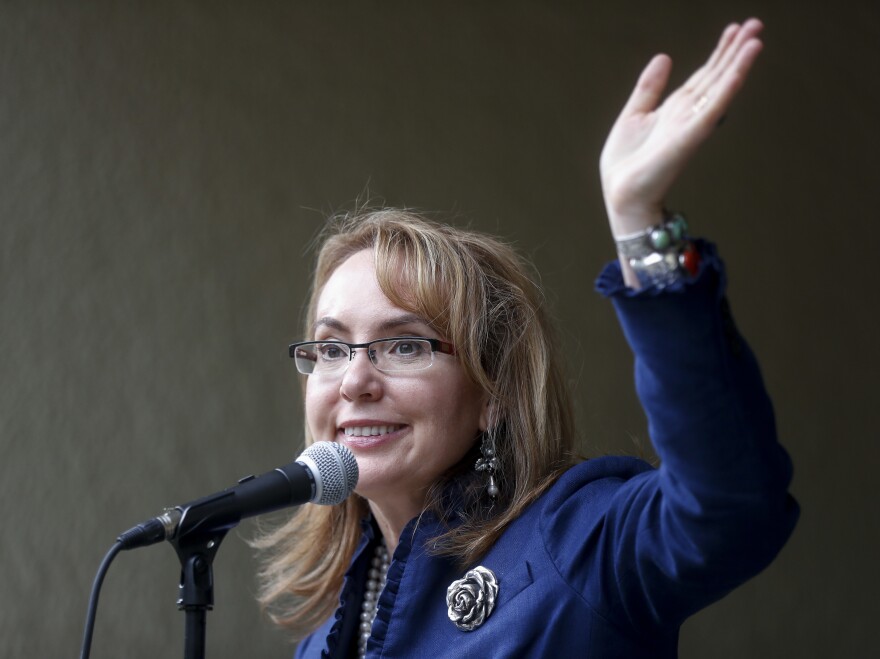 Former U.S. Rep. Gabby Giffords, D-Ariz.