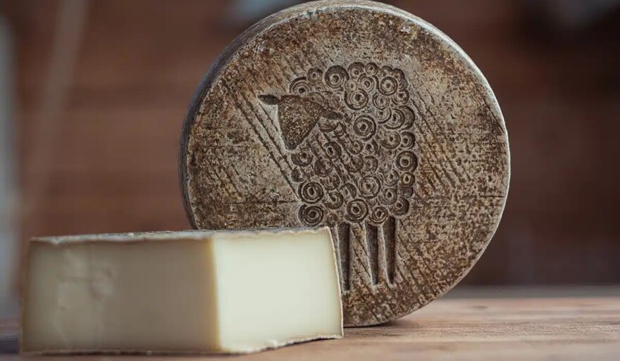 Green Dirt Farms, in Weston, Missouri, makes award-winning sheep milk cheeses — including their Prairie Tomme, which won a silver medal at the World Cheese Awards in Bern, Switzerland.