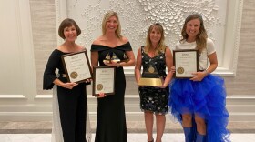 FPRA Treasure Coast Chapter winners (Left to right) Cindi Green, RN, APR; Jennifer Trefelner, APR, CPRC; Melissa Yunas; Jenny Tomes, APR