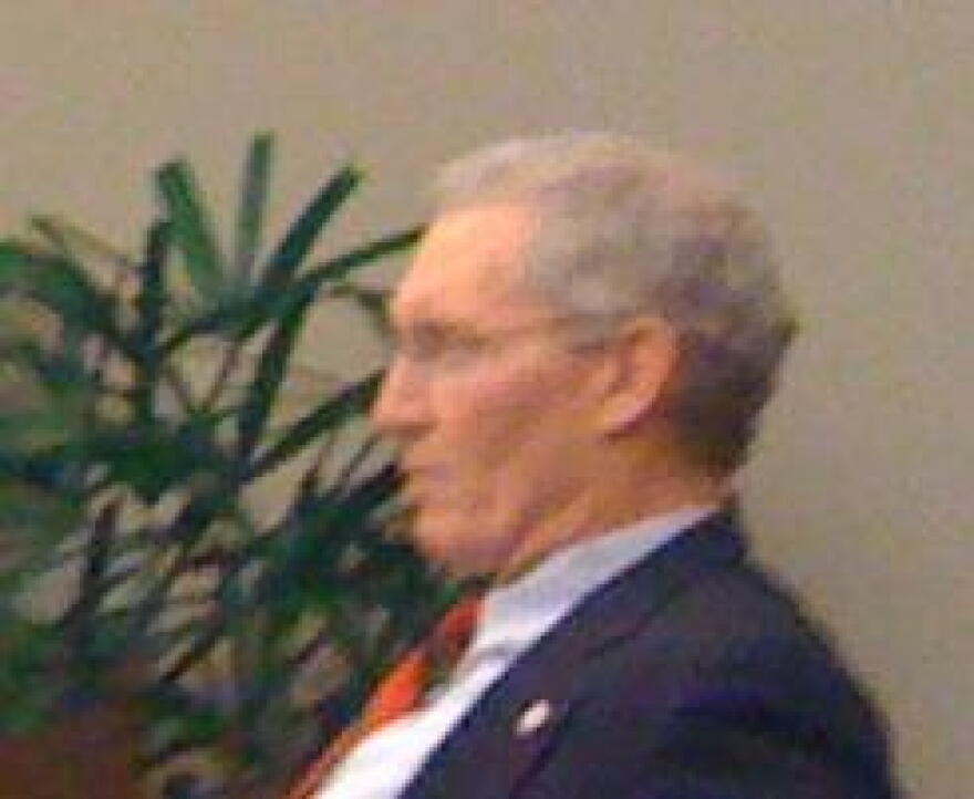 Tulsa City Councilor Bill Martinson at a recent City Council Meeting