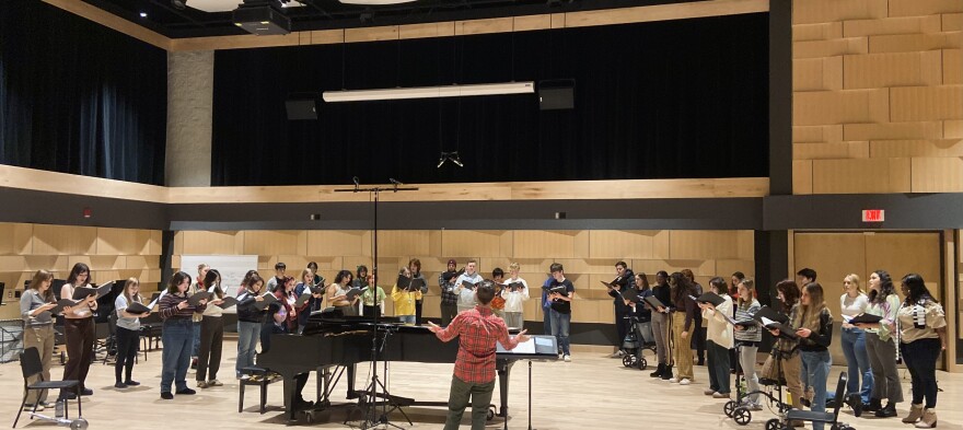 Interlochen Arts Academy choir rehearsal