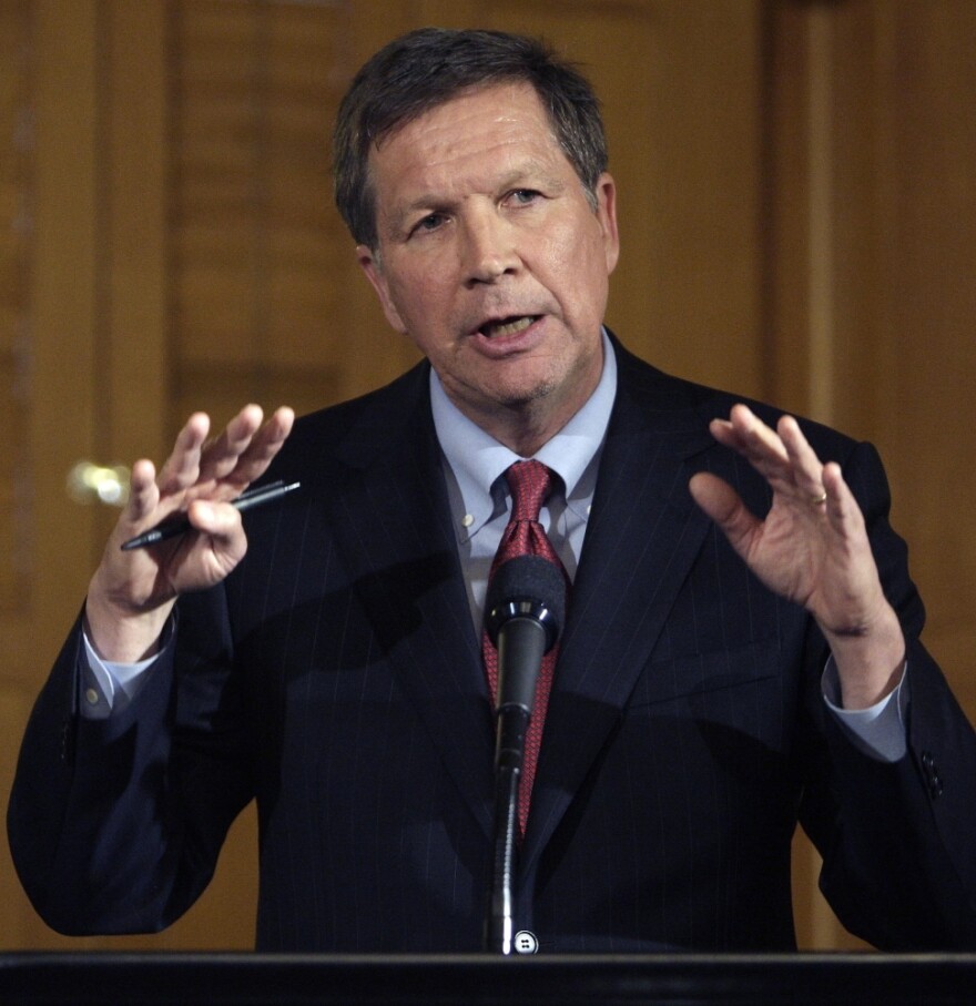 <p>In March, Gov. John Kasich signed into law Senate Bill 5. It would ban strikes by all of Ohio's 350,000 government workers, require all public employees to pay at least 15 percent of their health care premiums, and use merit to decide pay and layoffs. </p>