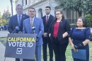 Republican Assemblymember Carl DeMaio speaks at a press conference on Wednesday, July 16, 2025, in Sacramento, Calif., to announce a campaign to require voter identification in California.