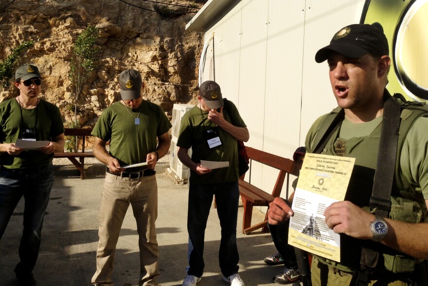 Caliber 3 instructor Steve Gar talks about Capt. Hagai Hayim Lev, a soldier who was killed leading an Israeli military operation in the Gaza Strip.