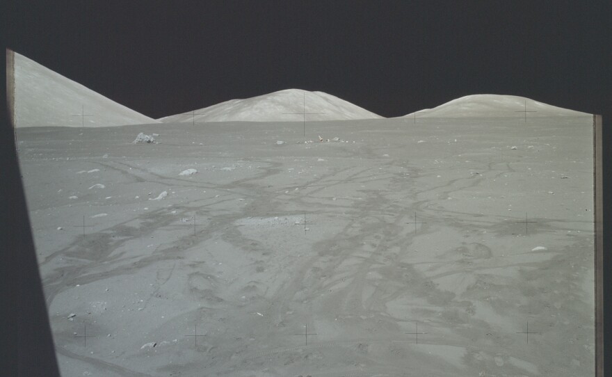 The surface of the Moon as seen during the Apollo 17 mission. This year's international space law moot court competition case describes a hypothetical lunar legal dispute.