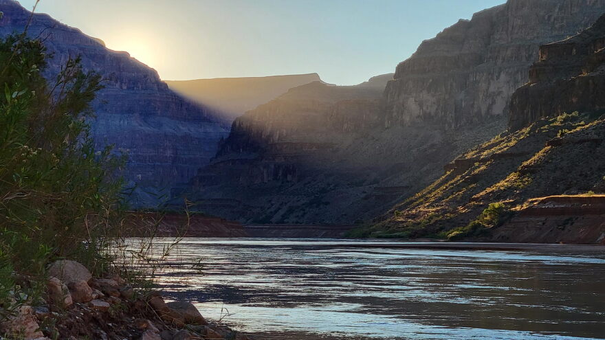 Colorado River at sunrise