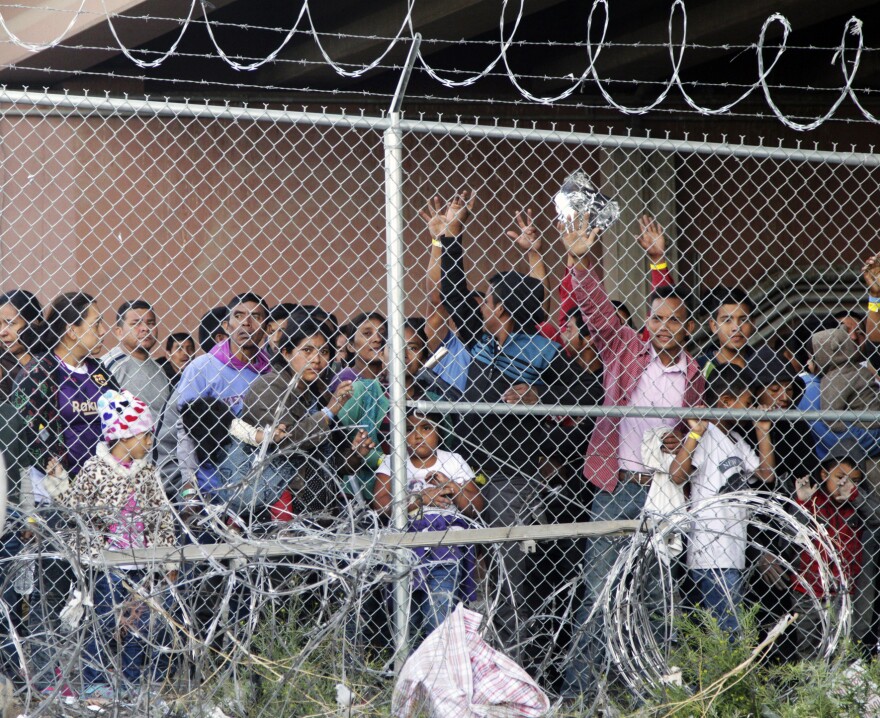 Children in cages