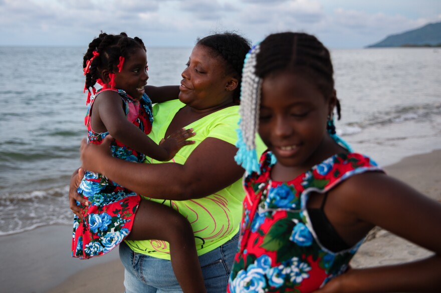 After months apart due to the pandemic's sprawl in the big city of Tegucigalpa, Ella reunited with her daughters in Rio Esteban, her native village, in August. If things work out as Ella hopes, the family will make Rio Esteban their permanent home.
