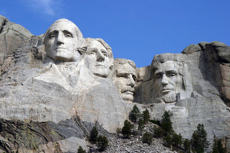 Mount Rushmore.