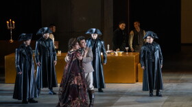 A scene from Puccini’s ‘Tosca’ from China’s National Centre for the Performing Arts 