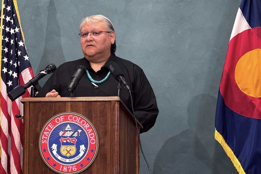 Crisosto Apache is Colorado's new poet laureate. Jan. 28, 2026.