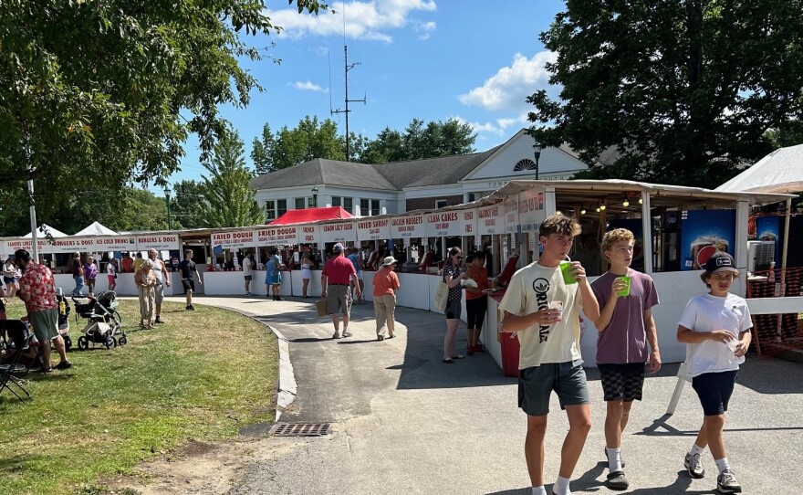 The food booths at the festival fundraise to support about 30 nonprofits.