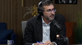 Gov. Matt Meyer at the WHYY studio in Philadelphia on Oct. 29, 2026.