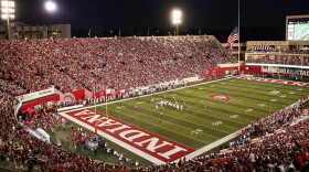 Indiana plays its first night game of the season Friday against Northwestern.